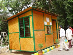 prefabricated bamboo house